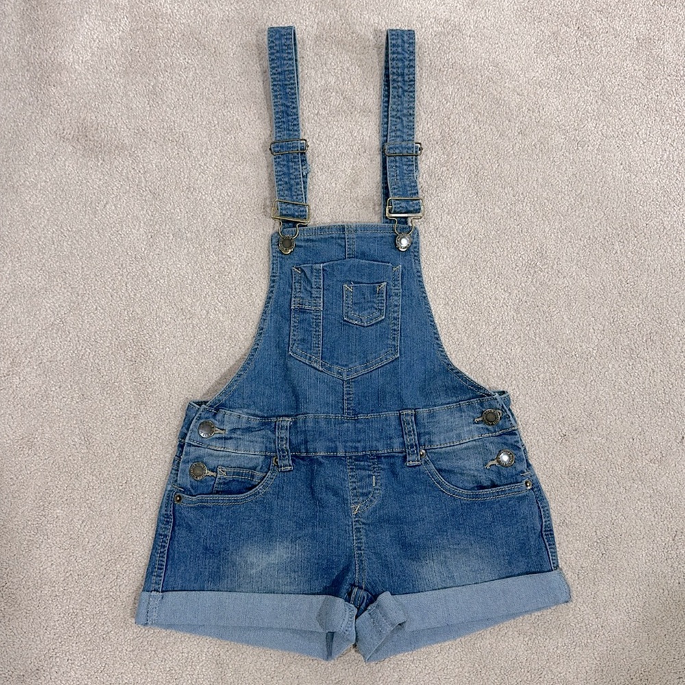 Denim overalls